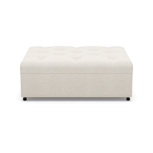 Paul Robert 54 Wide Rectangle Standard Ottoman With Casters
