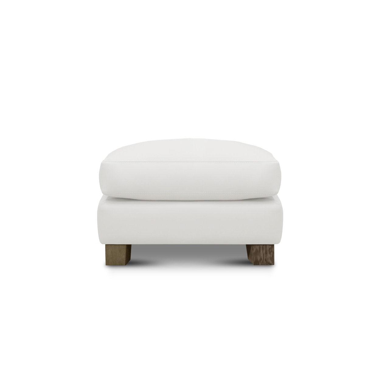 Gtxr Leather Galaxy 100 Top Grain Leather Modern Ottoman Footstool