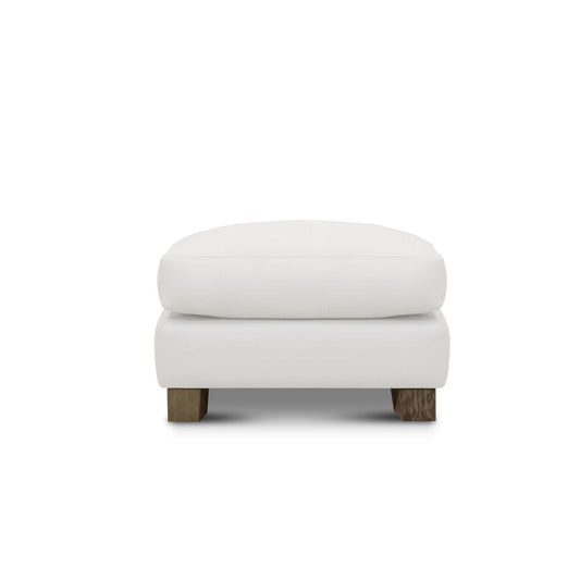 Gtxr Leather Galaxy 100 Top Grain Leather Modern Ottoman Footstool