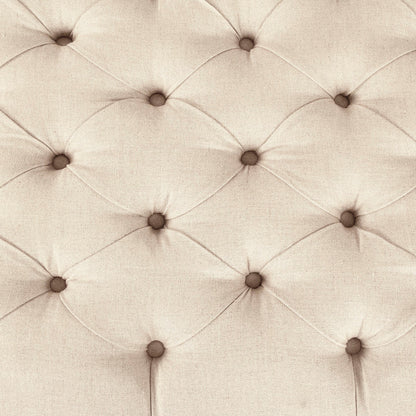 Zentique 4575 Tufted Rectangle Cocktail Ottoman