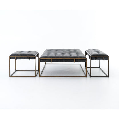 Four Hands Oxford 63 Wide Ottoman