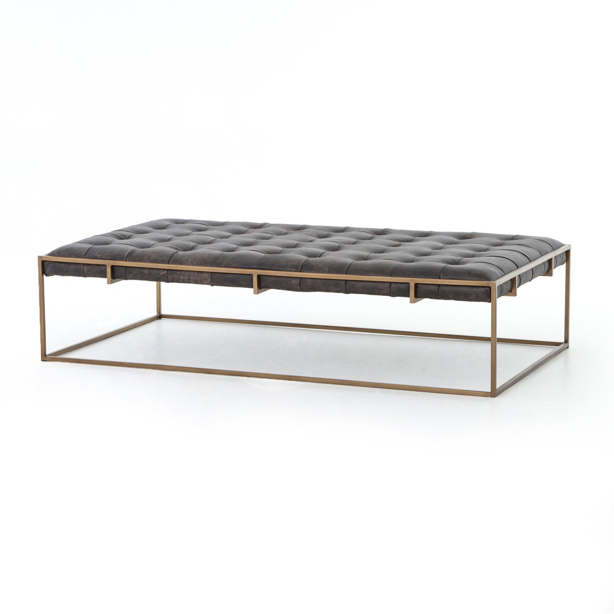 Four Hands Oxford 63 Wide Ottoman