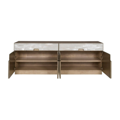 Vanguard Splendor Selenite Entertainment Center