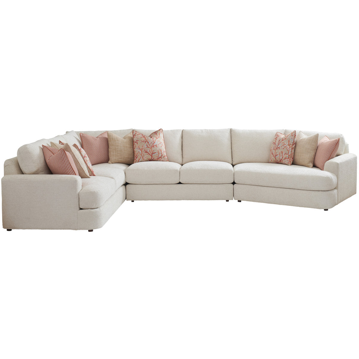 Palm Desert Lansing 3 - Piece L-Shaped Upholstered Corner Sectional