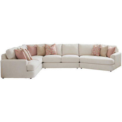 Palm Desert Lansing 3 - Piece L-Shaped Upholstered Corner Sectional