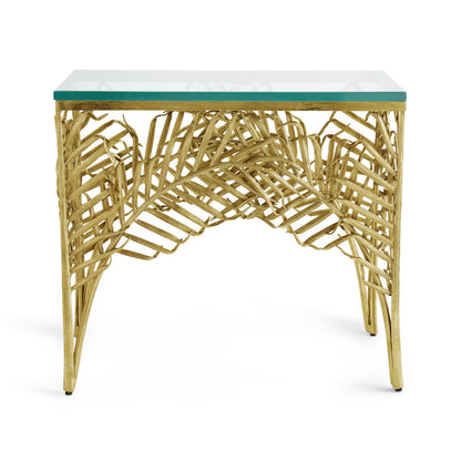 Michael Aram Palm Side Table