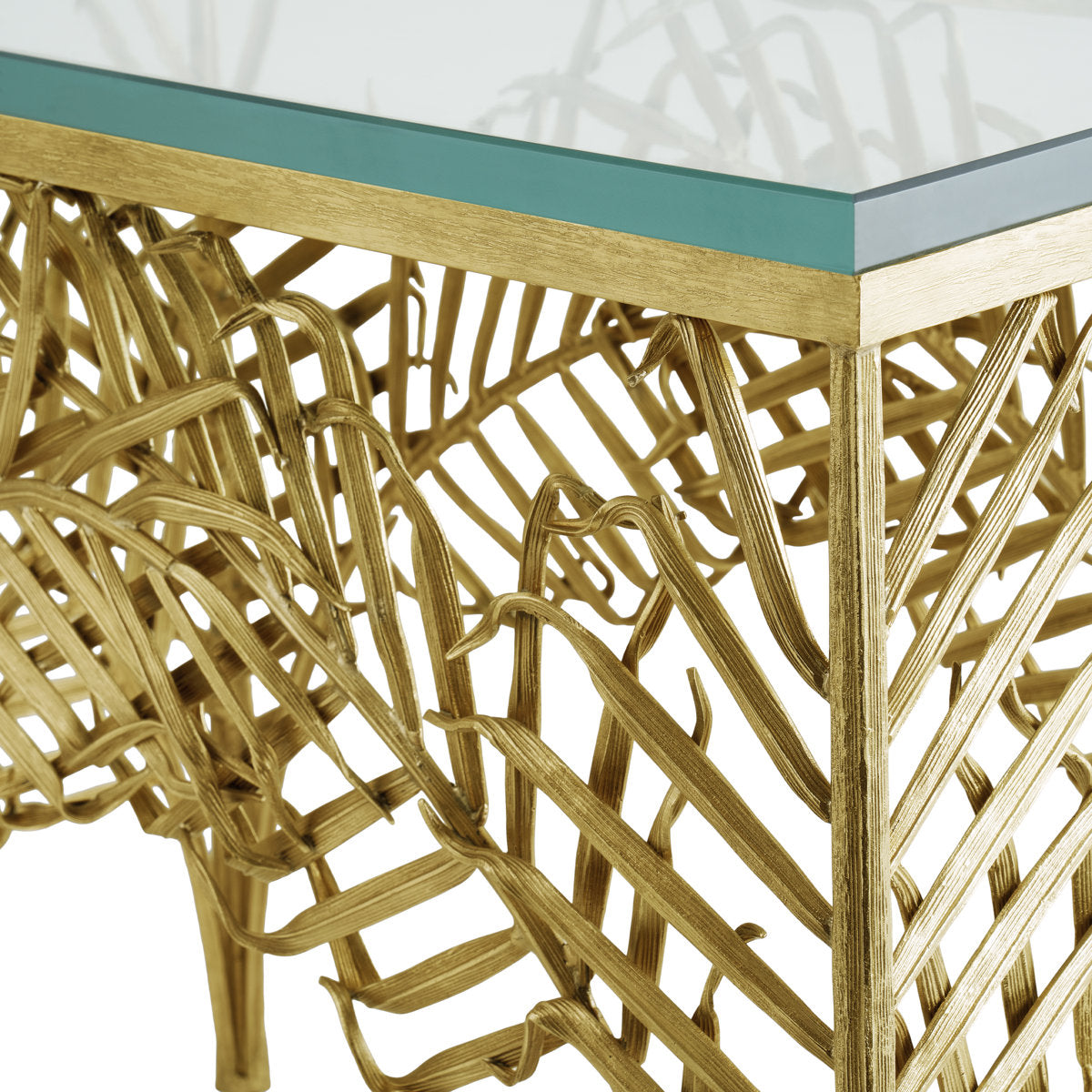Michael Aram Palm Side Table