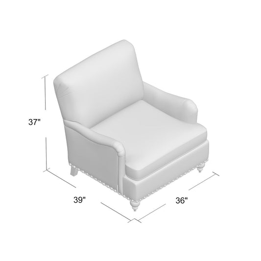 Duralee Parkdale 36 Wide Down Cushion Armchair
