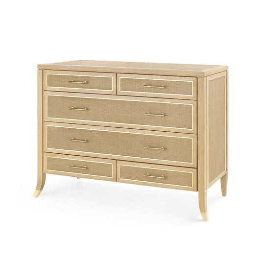 Paulina 6 - Drawer Solid Wood Dresser