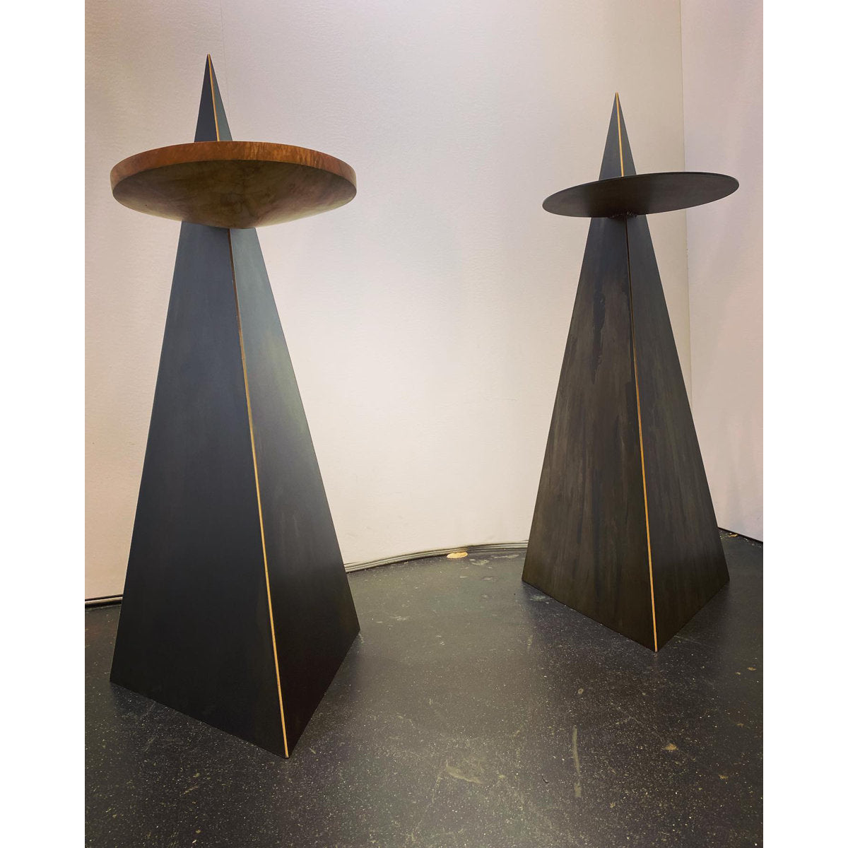 Revered Design Peakplateau Cocktail Table In Steel