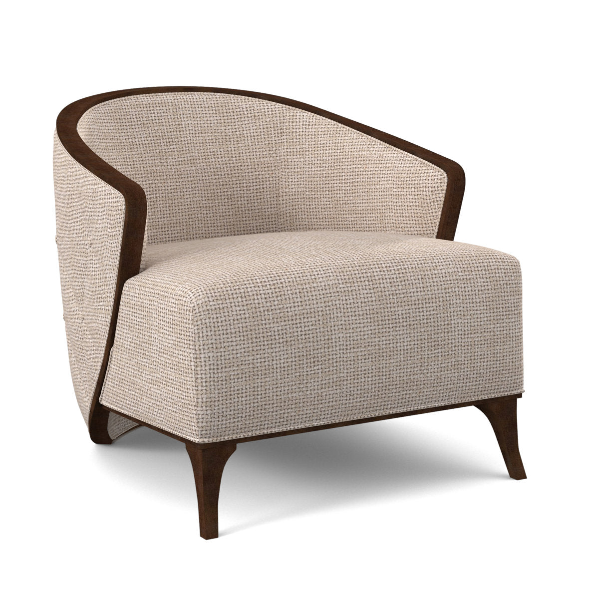 Ambella Peregrine 30 W Tufted Barrel Chair