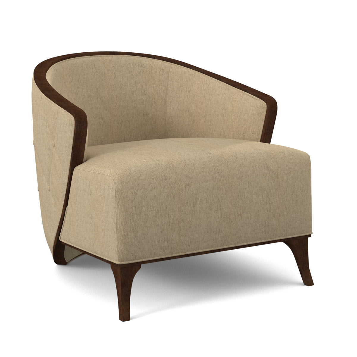 Ambella Peregrine 30 W Tufted Barrel Chair