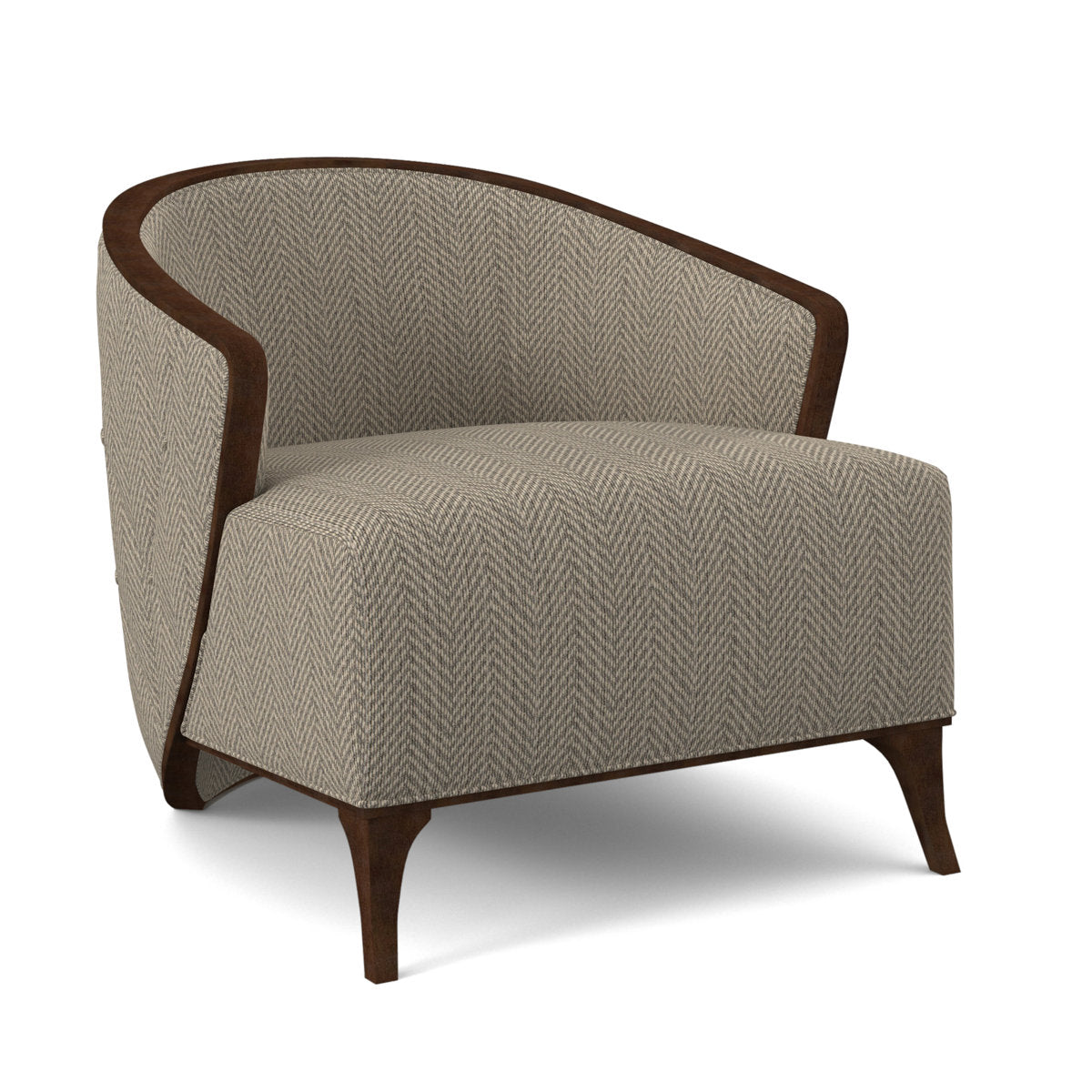 Ambella Peregrine 30 W Tufted Barrel Chair