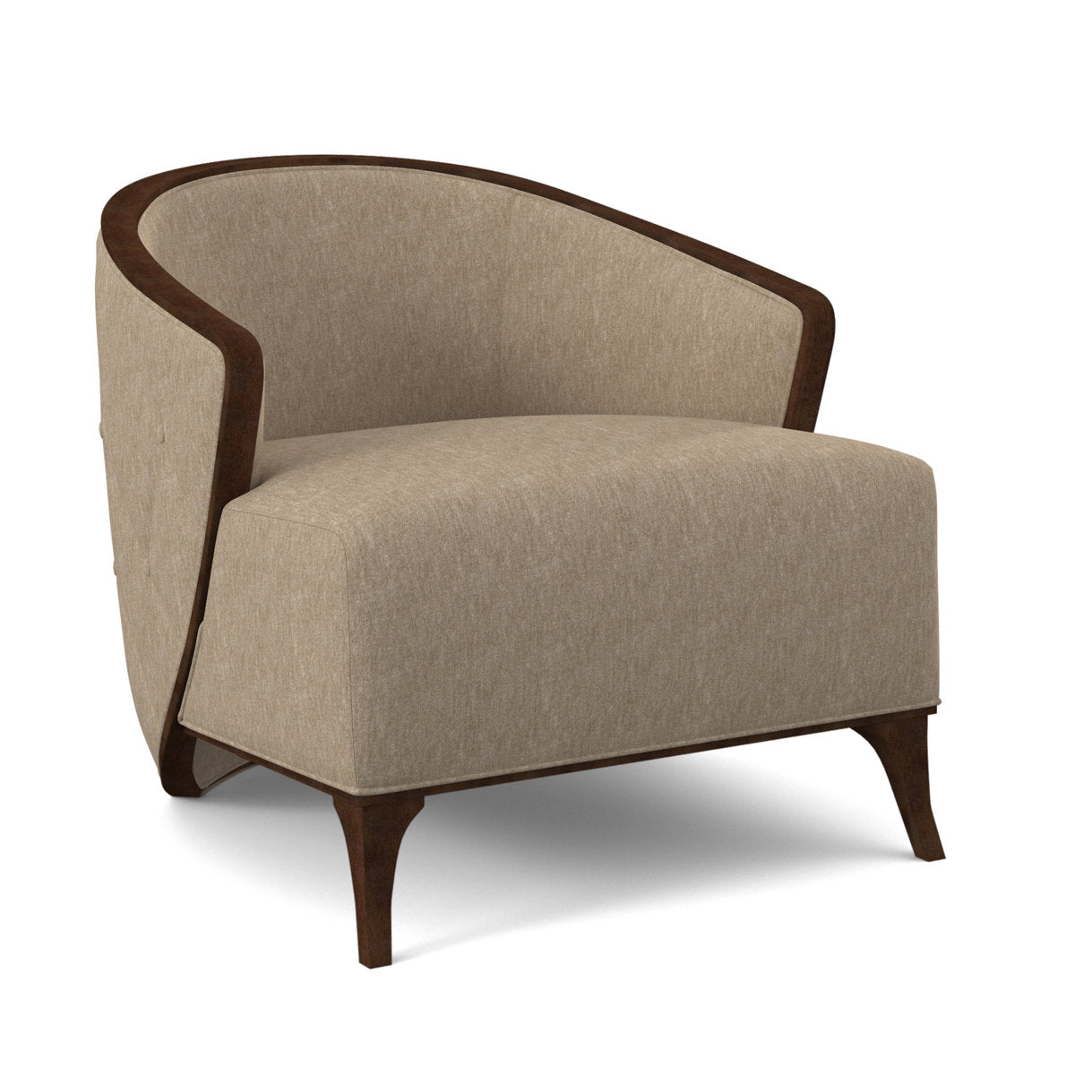 Ambella Peregrine 30 W Tufted Barrel Chair