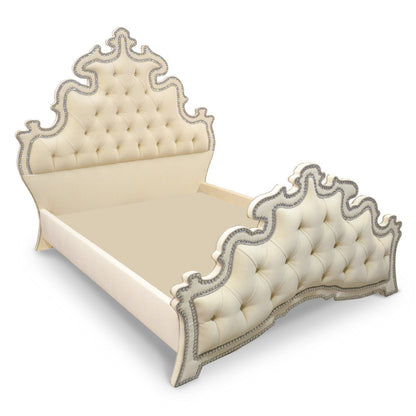 Haute House Home Percy Crystal Upholstered Bed