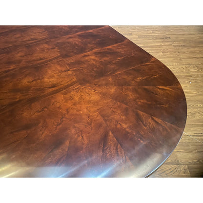 Petite Oval Mahogany Dining Table