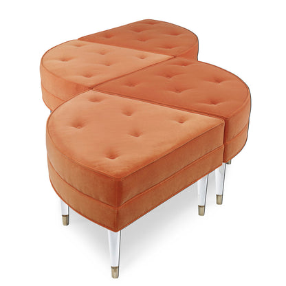 Piece Of Cake Wedge Ottoman