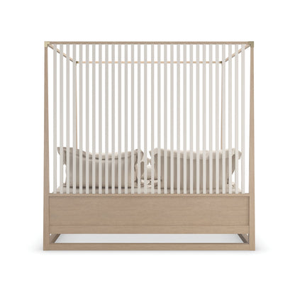 Caracole Pinstripe Solid Wood Bed