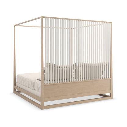 Caracole Pinstripe Solid Wood Bed