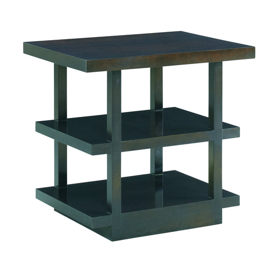 Planar Solid Wood End Table