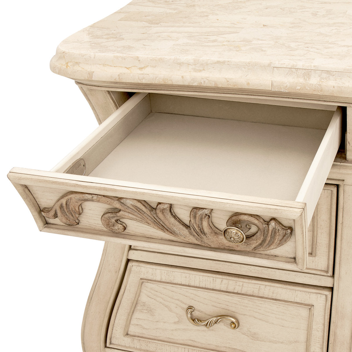 Platine de Royale 12 Drawer Dresser with Mirror