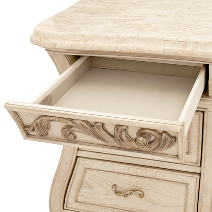 Platine de Royale 12 Drawer Dresser with Mirror