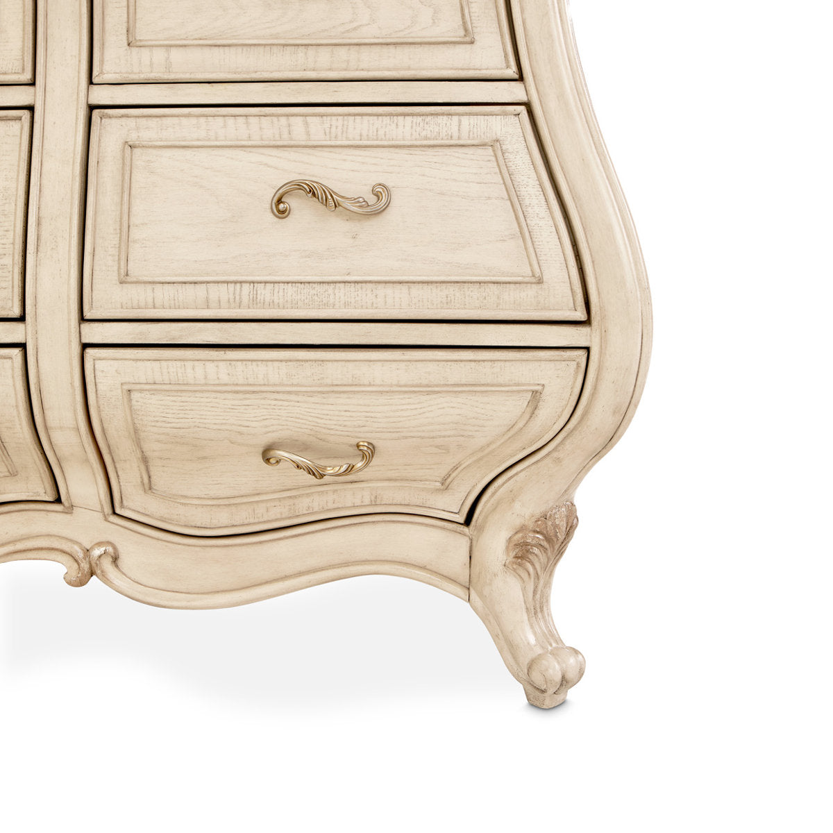 Platine de Royale 12 Drawer Dresser with Mirror