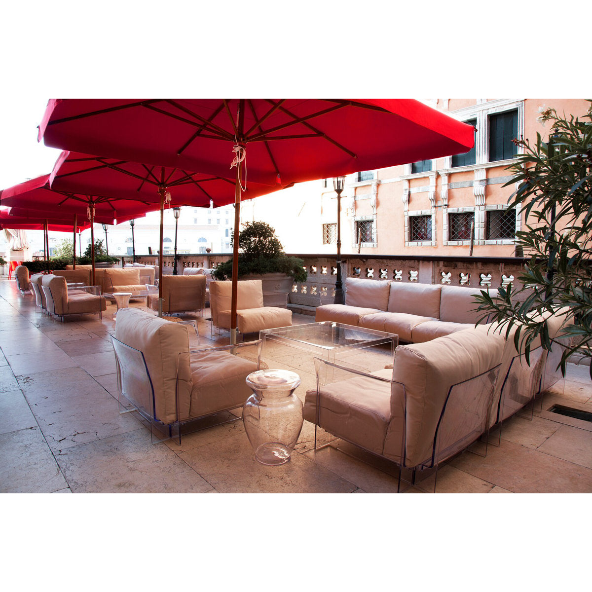 Kartell Pop Outdoor Three Seater Sofa