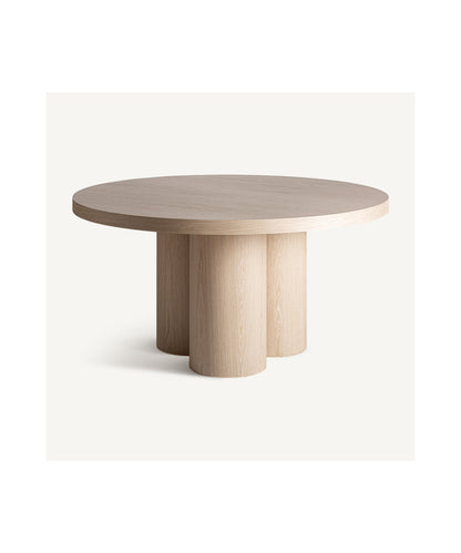 Prayssac Round Solid Oak Dining Table
