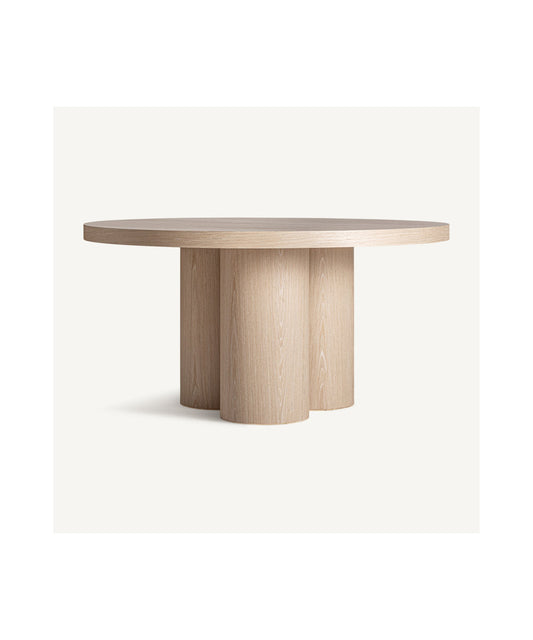 Prayssac Round Solid Oak Dining Table