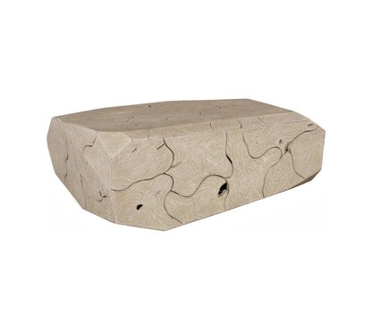 Prism Coffee Table, Oat Finish