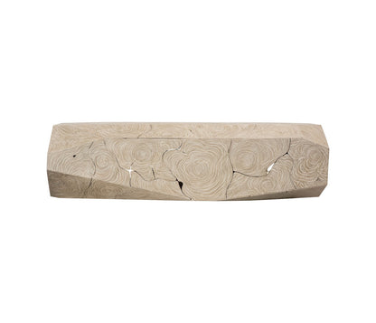 Prism Console Table, Oat Finish
