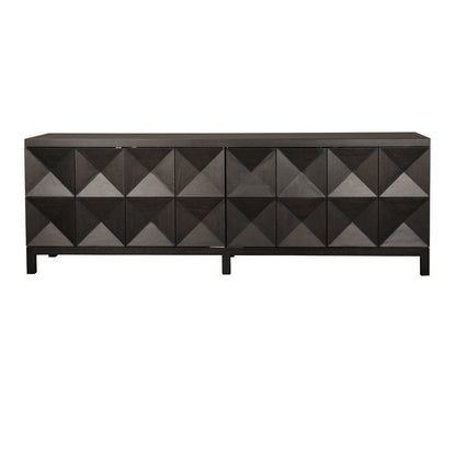 Quadrant 4 Door Sideboard, Ebony