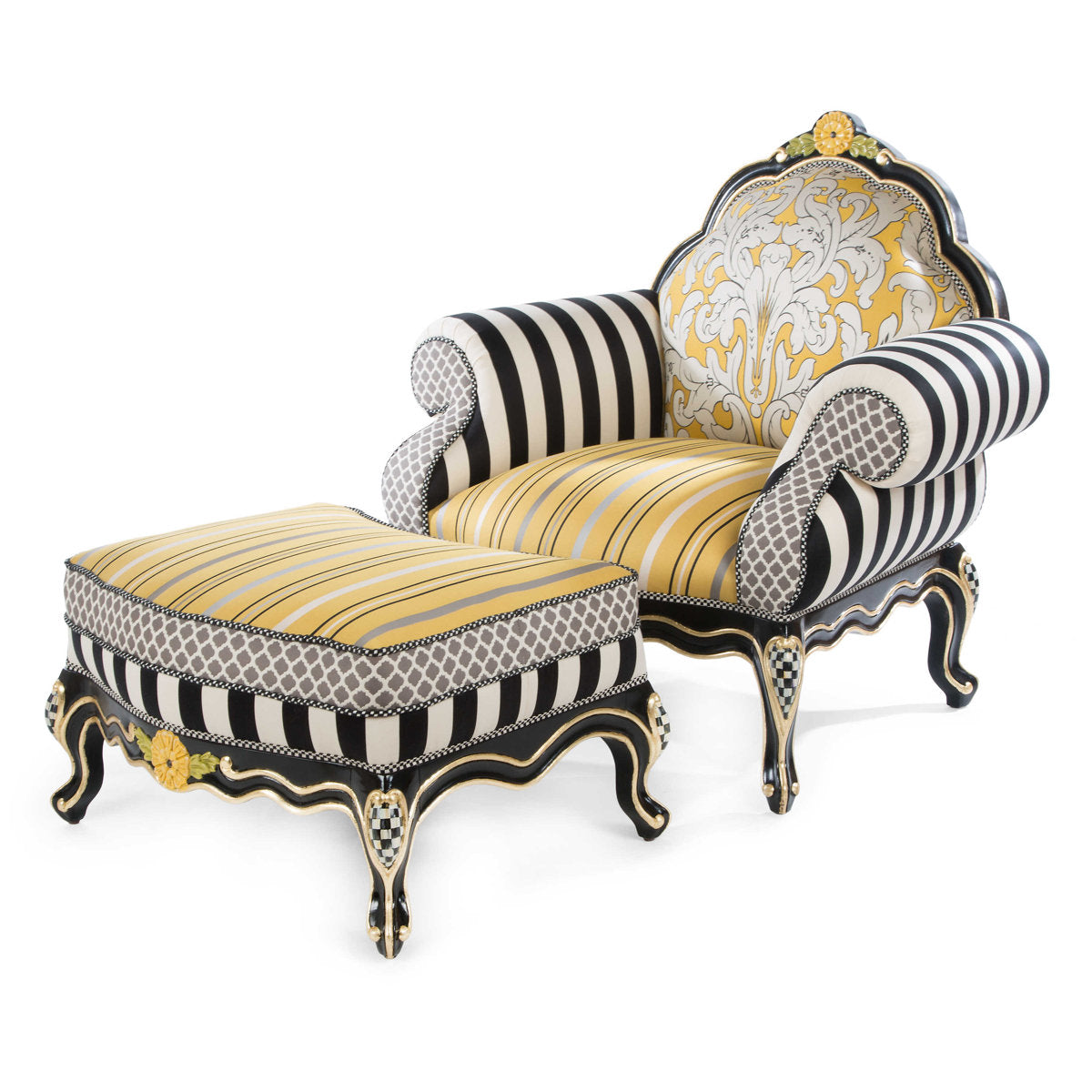 Mackenzie Childs Queen Bee Chair