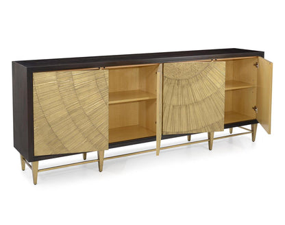 Radiate 94.75'' W Solid Wood Sideboard