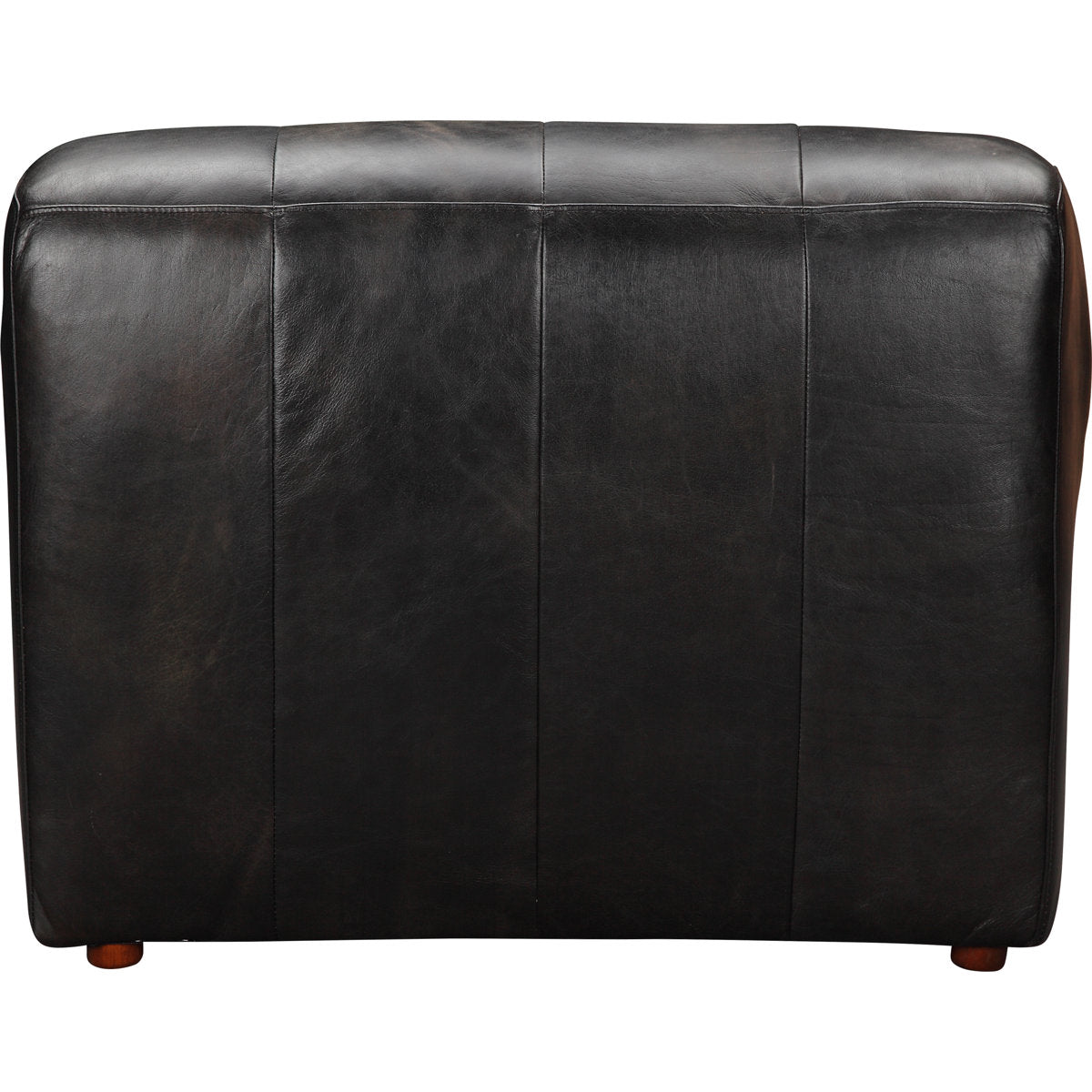 Moes Home Collection Ramsay Leather Chaise Lounge