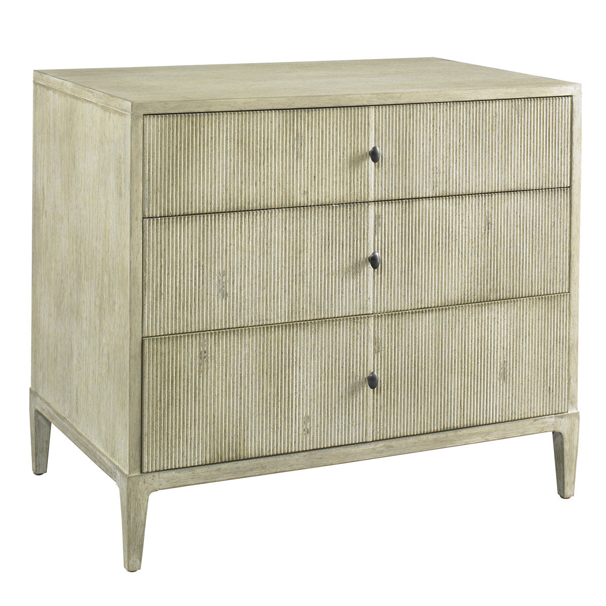 Reedy 3 - Drawer Solid Wood Nightstand