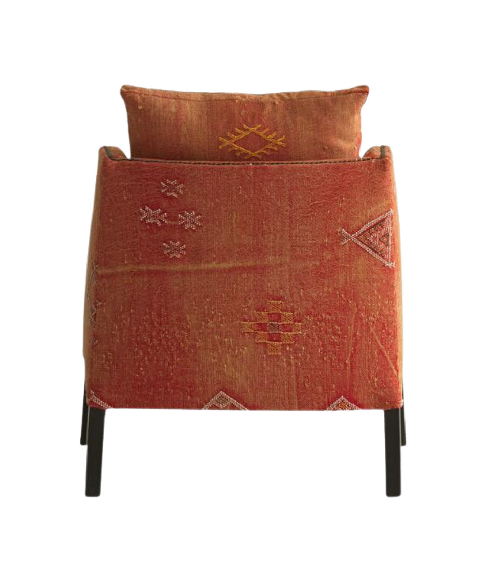 Regal Armchair Chair with Ottoman