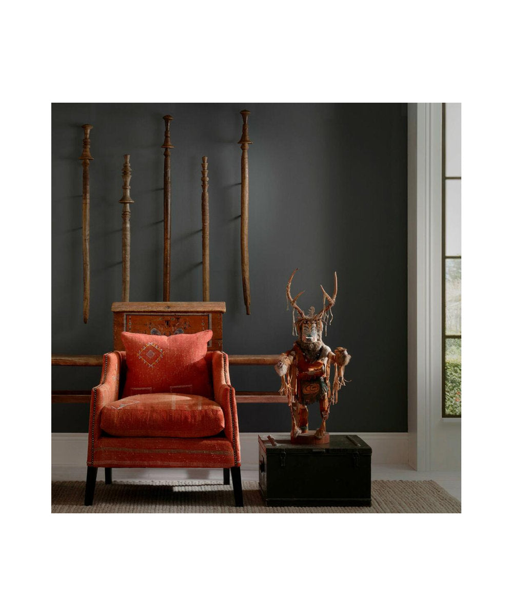 Regal Armchair Chair with Ottoman
