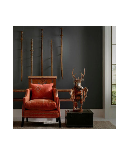 Regal Armchair Chair with Ottoman