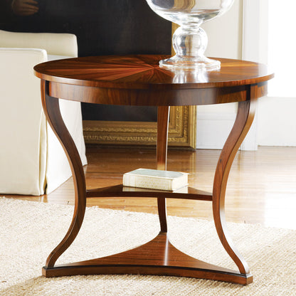Modern History Home Regency End Table With Storage