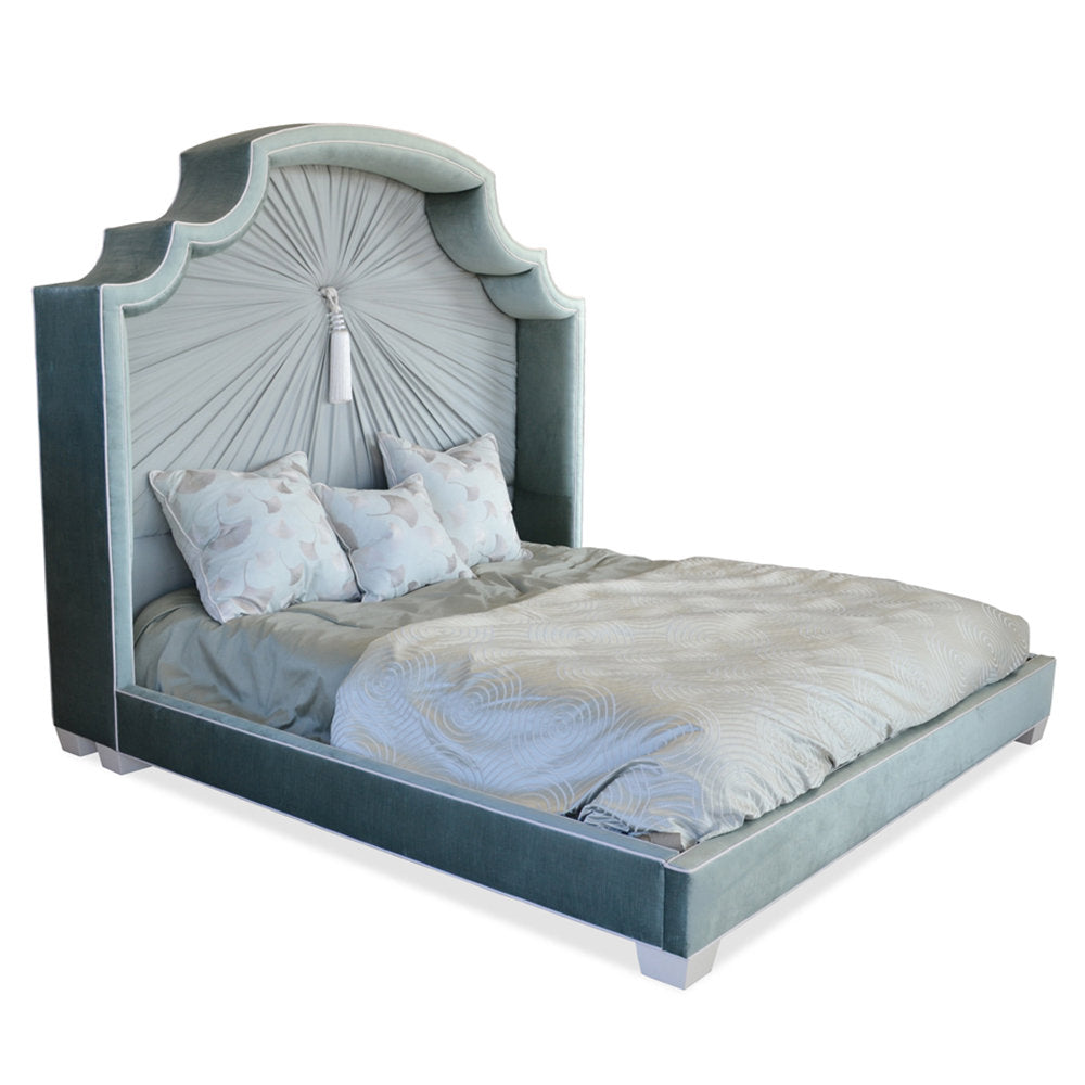 Haute House Home Regency Upholstered Panel Bed