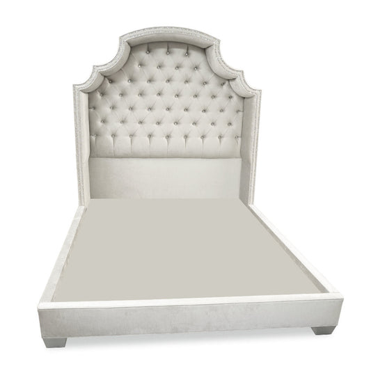 Haute House Home Regency Tufted Upholstered Standard Bed