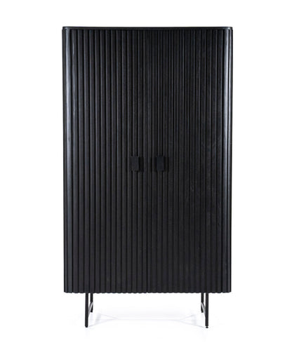 Remi Solid Wood Accent Cabinet
