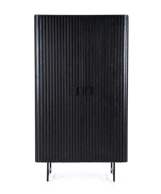 Remi Solid Wood Accent Cabinet