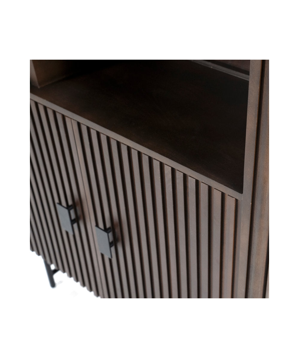 Remi Solid Wood Bookcase
