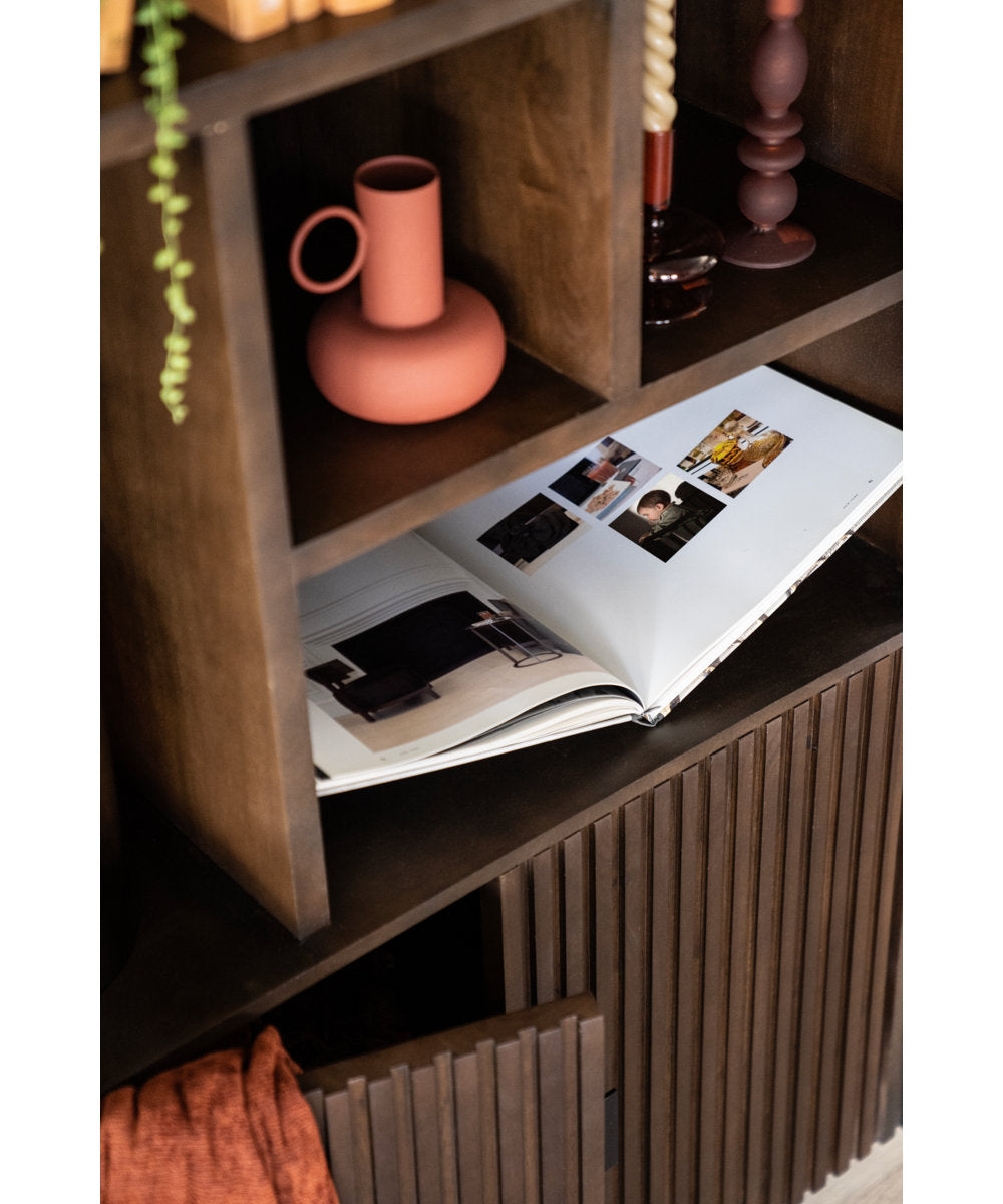 Remi Solid Wood Bookcase