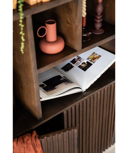 Remi Solid Wood Bookcase