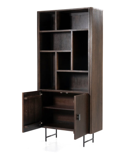 Remi Solid Wood Bookcase
