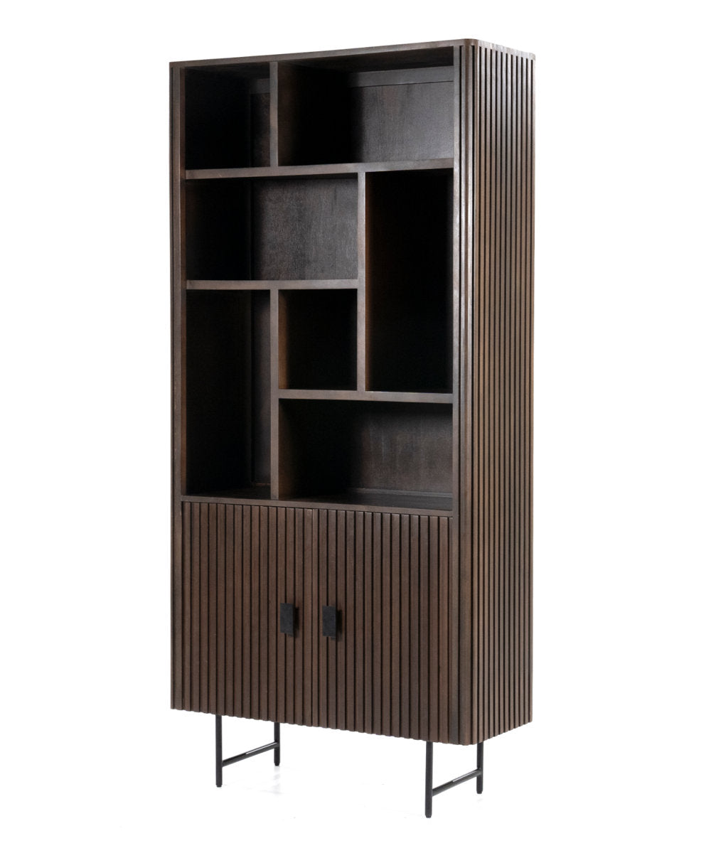 Remi Solid Wood Bookcase